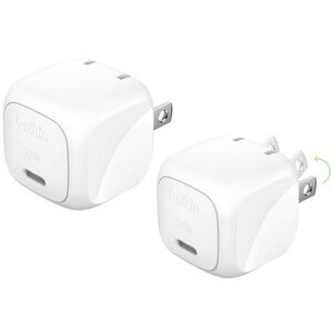 Belkin -  2pk 20W AC Wall Charger - White White